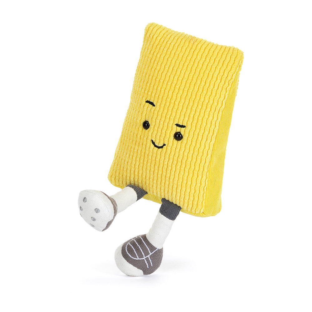 Jellycat Amuseables Sports Warni Yellow Card