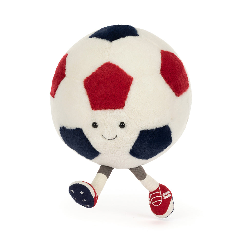 Jellycat Amuseables USA Soccer Ball