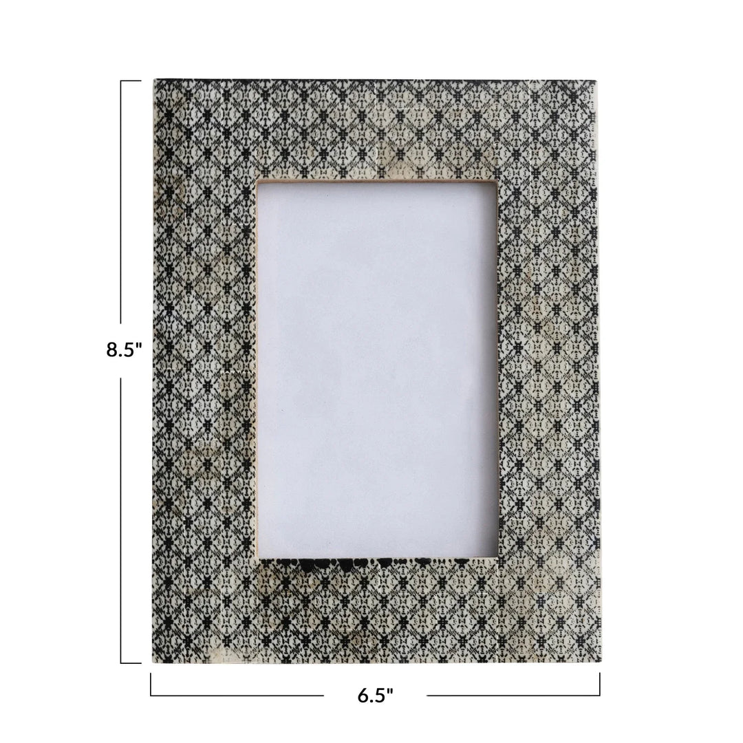 4" x 6" Charcoal Resin Frame