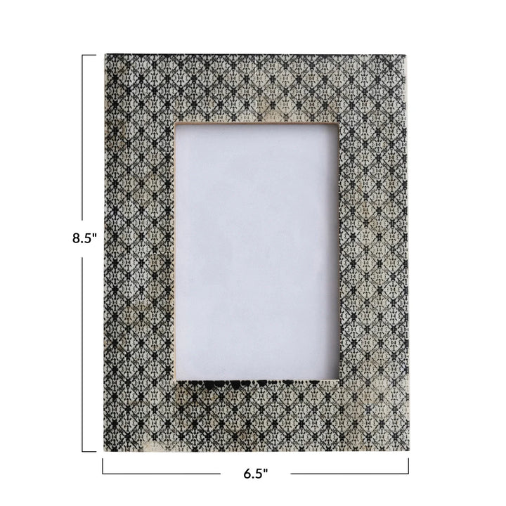 4" x 6" Charcoal Resin Frame