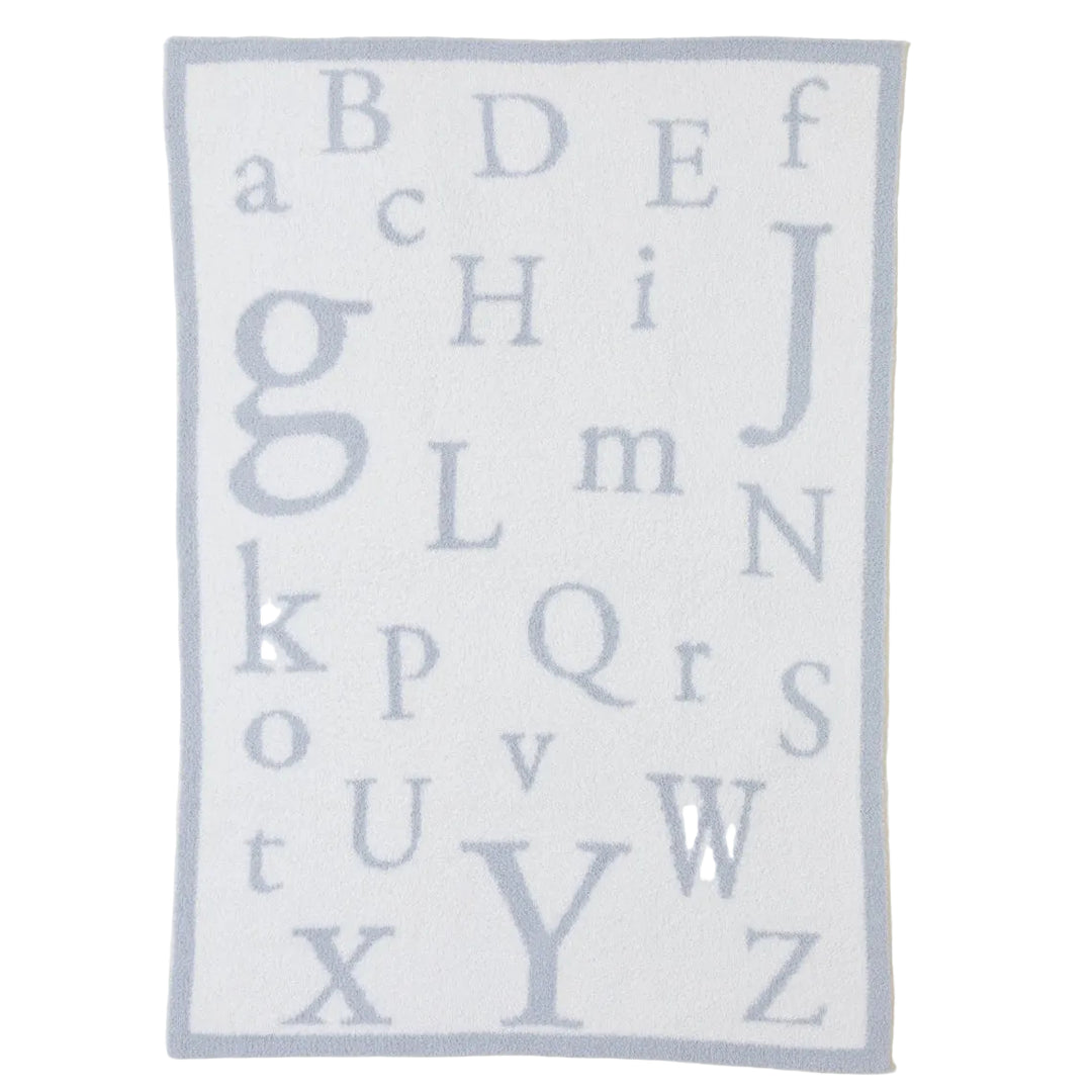 Barefoot Dreams ABC Baby Blanket - Ocean