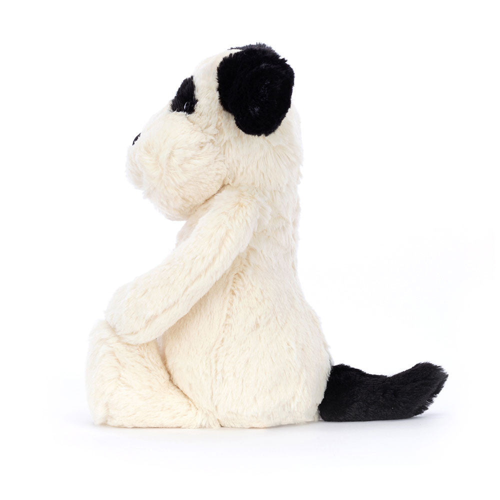 Jellycat Bashful Rufferty Black &amp; Cream Puppy Original