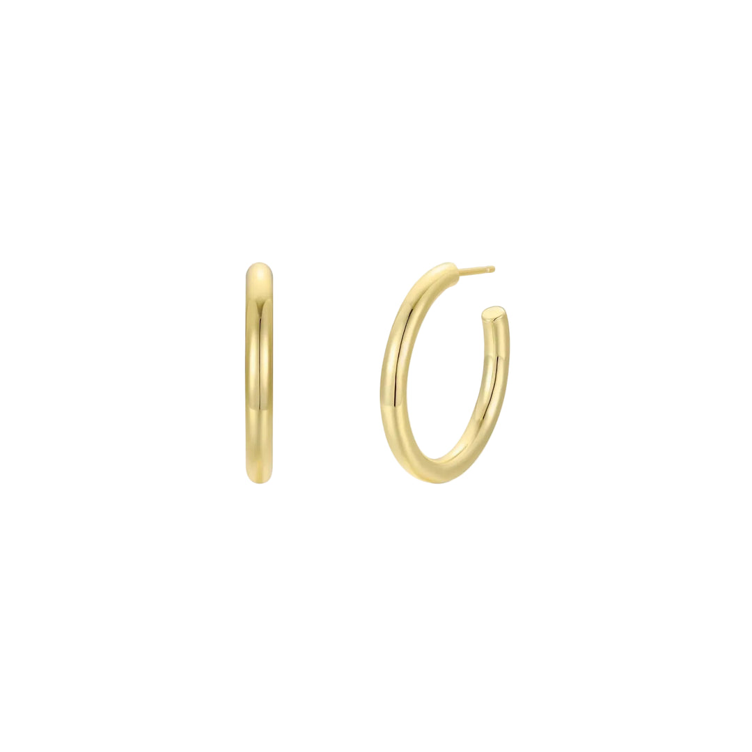 JaxKelly Everyday Gold Hoop - Medium