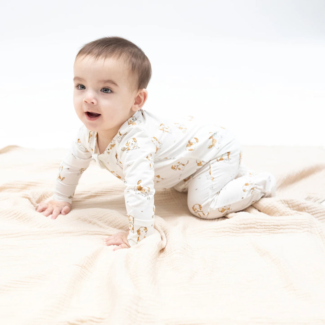 Explorer Puppy 2 Way Zipper Footie