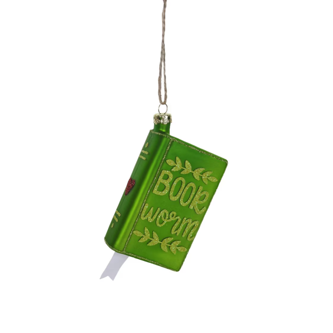 Book Worm Ornament