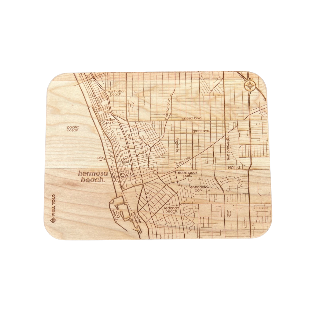 Hermosa Beach Maple Radius Board
