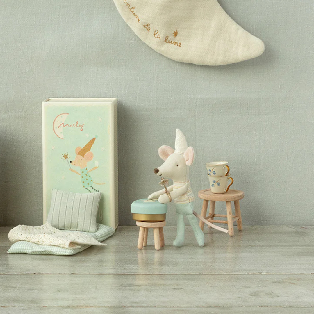 Maileg Little Brother Tooth Fairy Mouse in Matchbox