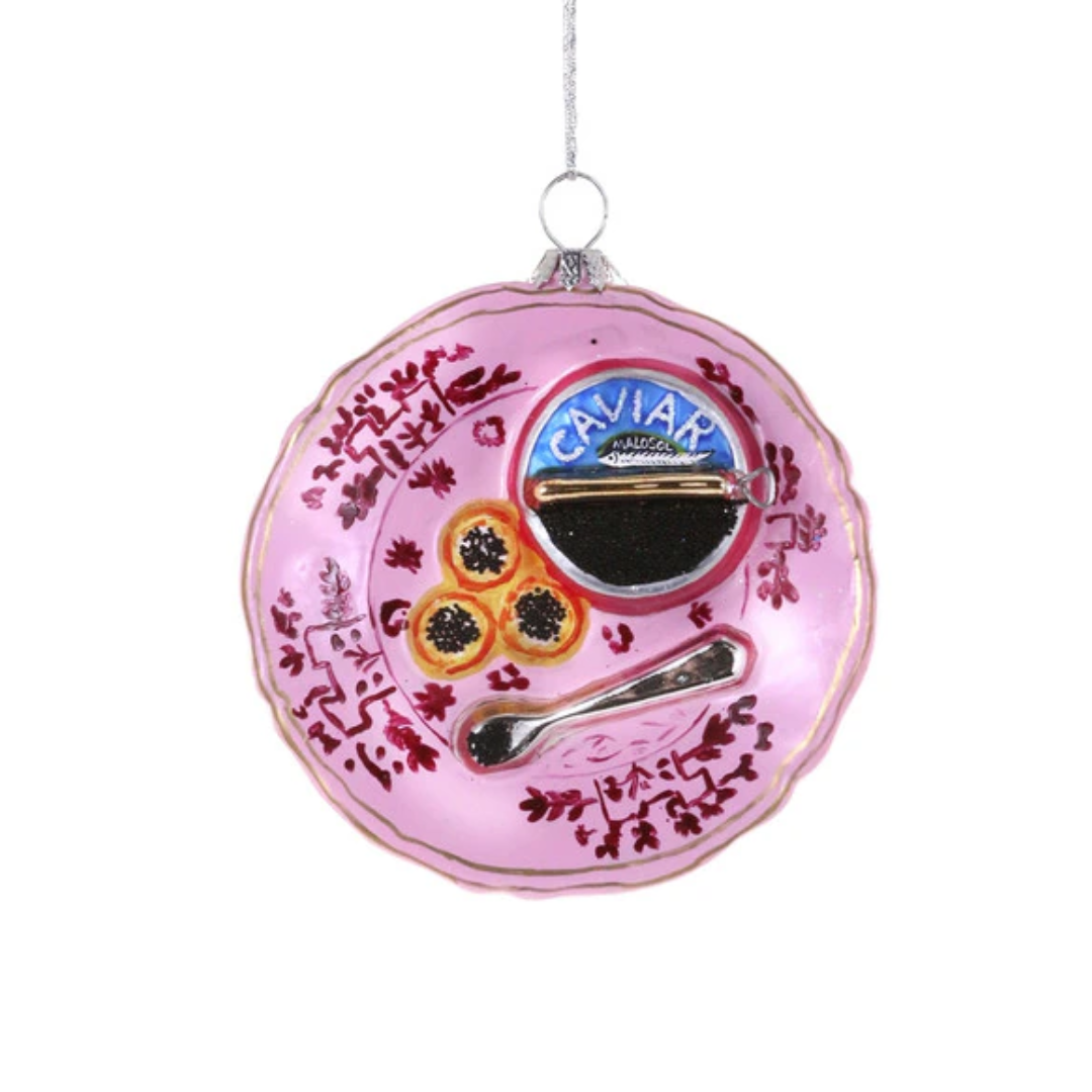 Plated Caviar Ornament