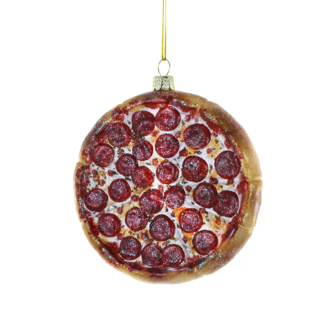 Pepperoni Pizza Ornament