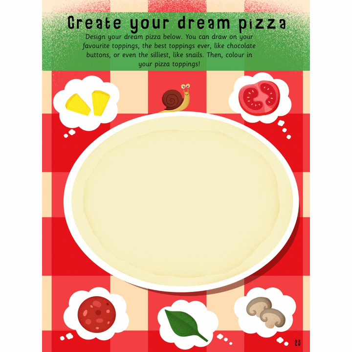 At the Restaurant Activity Book