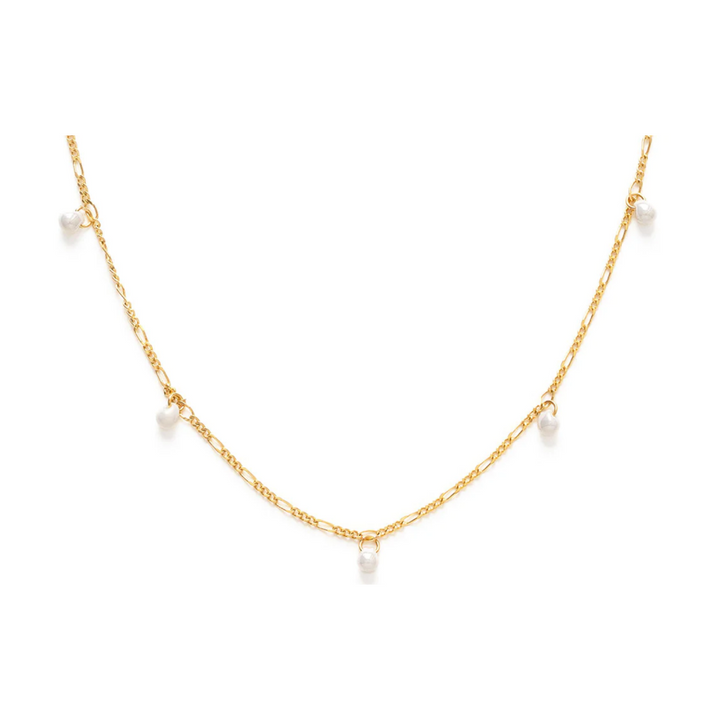 Amano Studio Five Graces Pearl Necklace 18"
