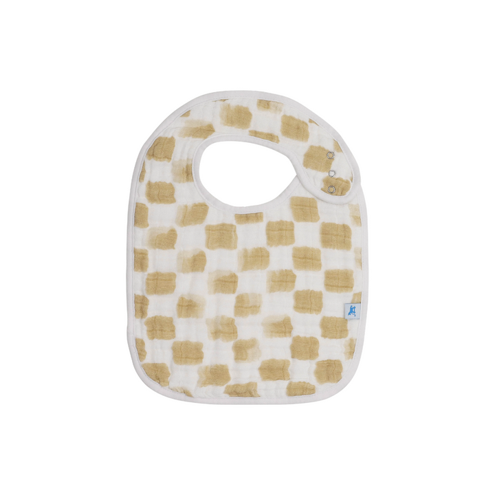 Cotton Muslin Bib 3 Pack - Adobe Checker