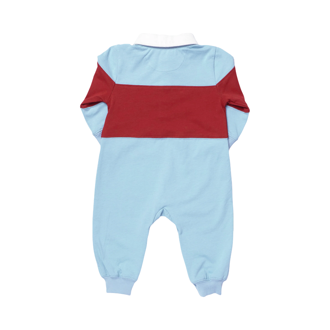 Albert Rugby Jumper Blue / Maroon
