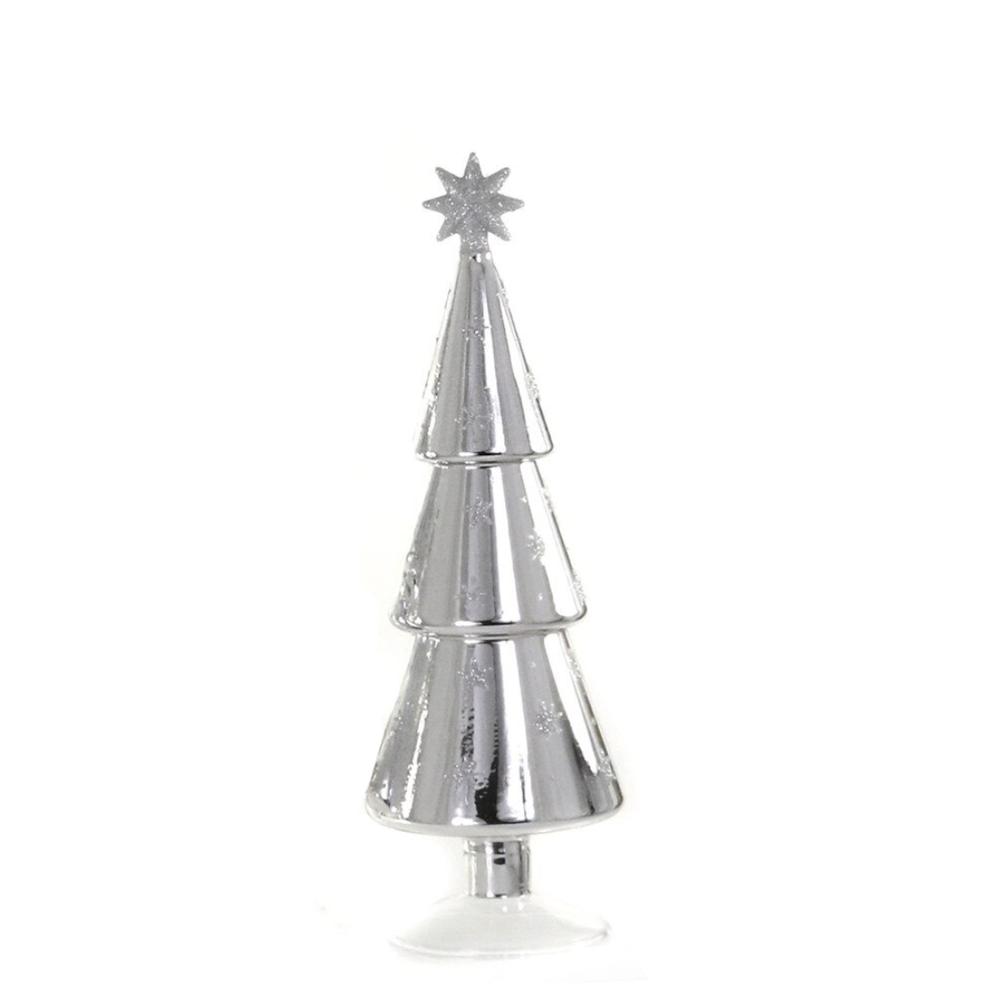 Festive Silver Alpine Tree