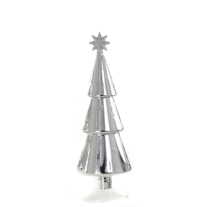Festive Silver Alpine Tree