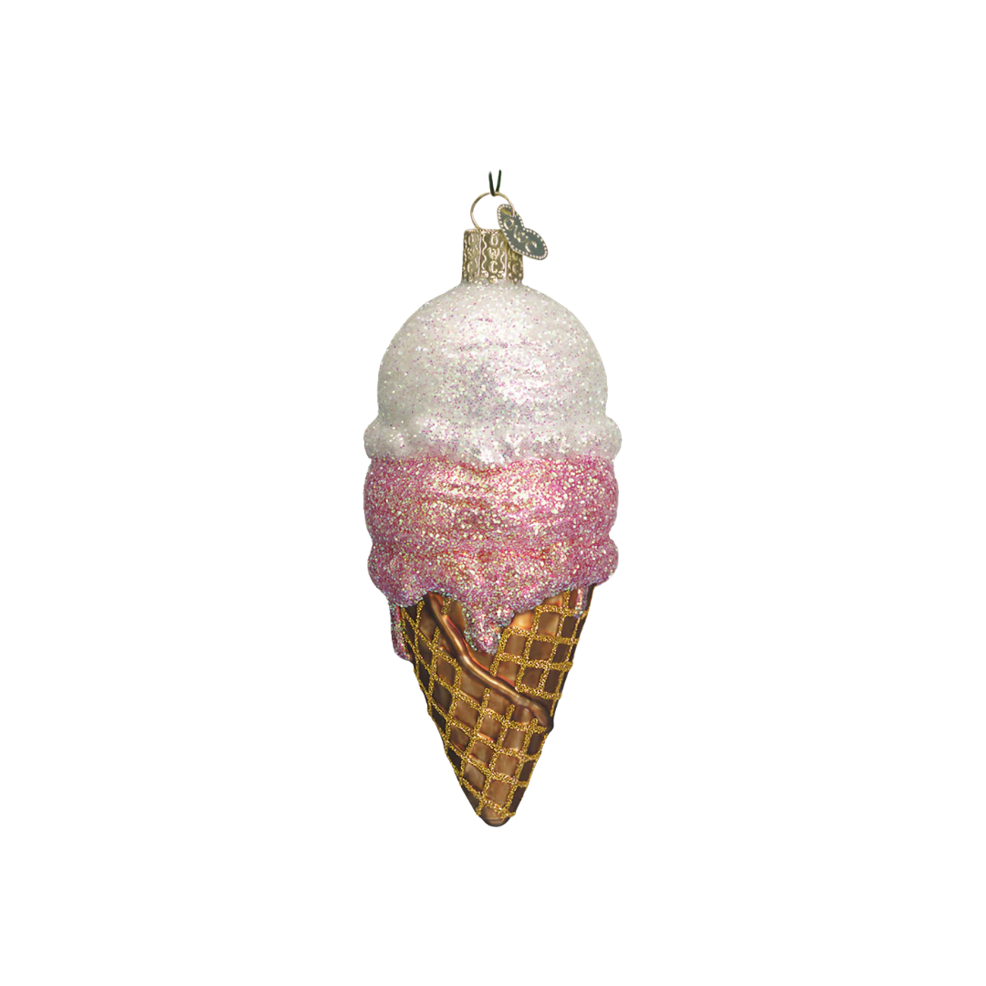 Ice Cream Cone Ornament