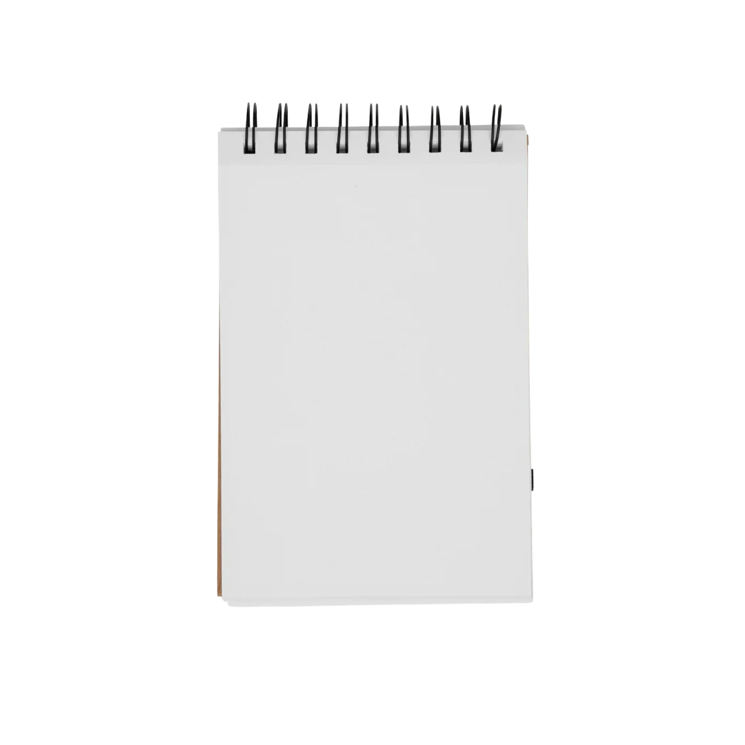 Small DIY White Paper Sketchbook