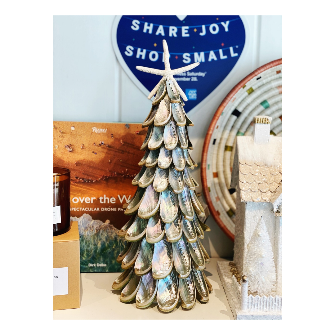 Silver Abalone Tree 12 inch