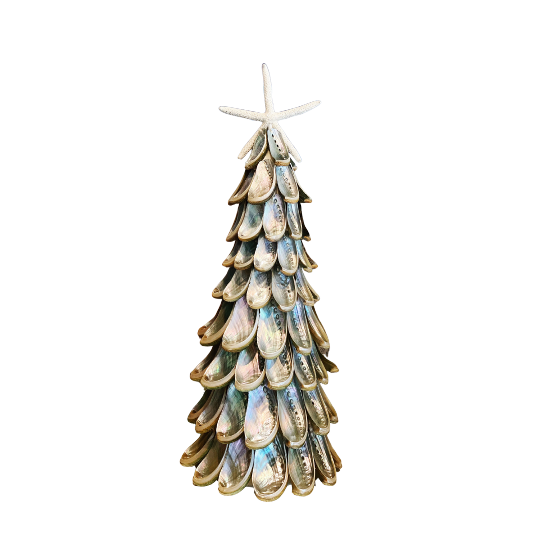 Silver Abalone Tree 12 inch