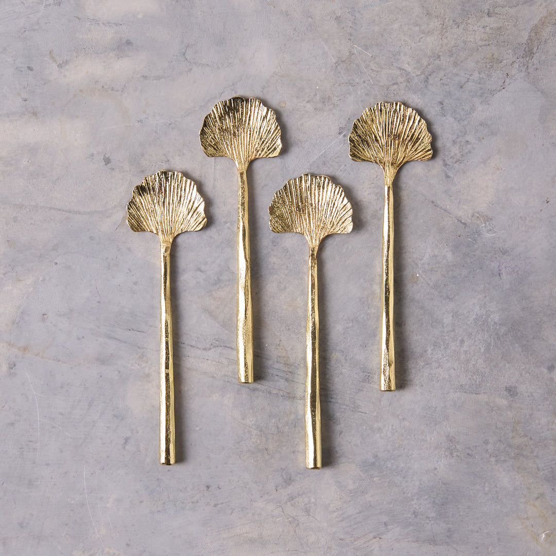 Gingko Mini Spoons Set/4