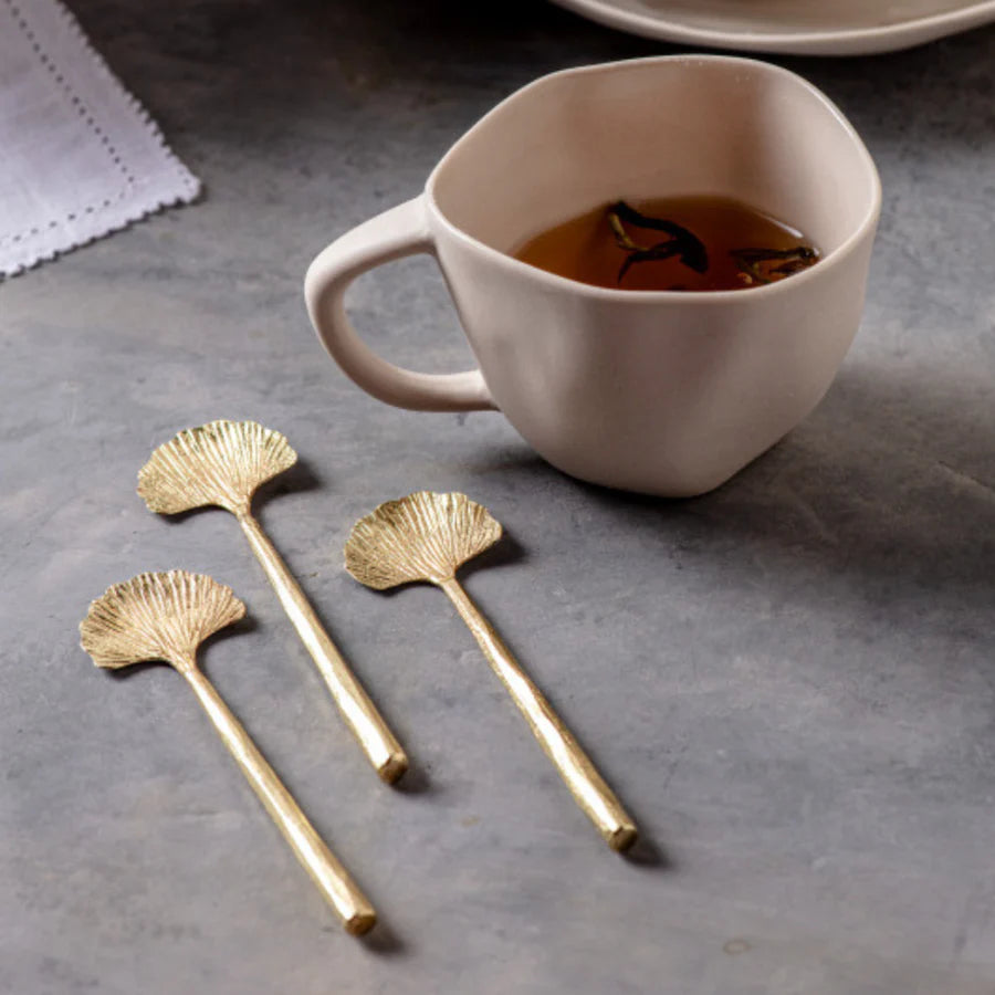 Gingko Mini Spoons Set/4