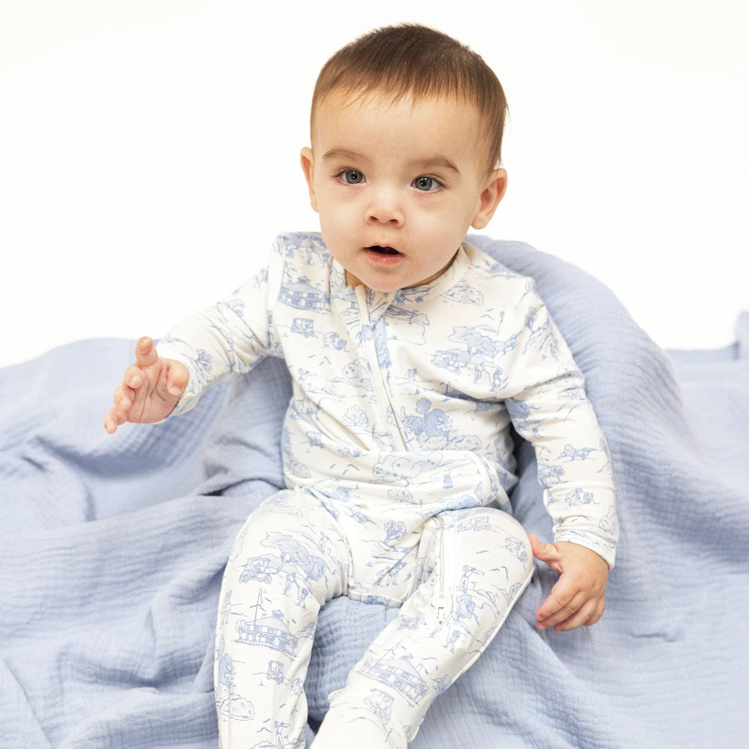 Golf Toile 2 Way Zipper Footie