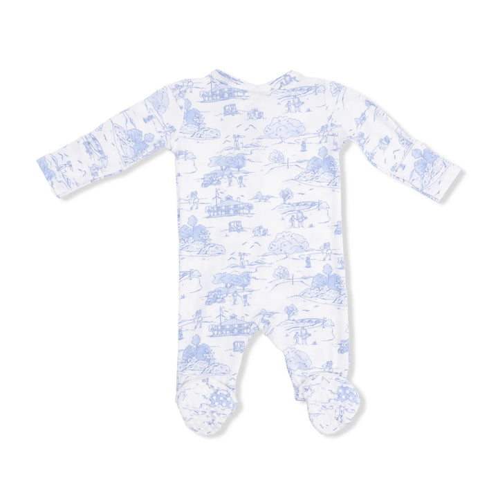 Golf Toile 2 Way Zipper Footie