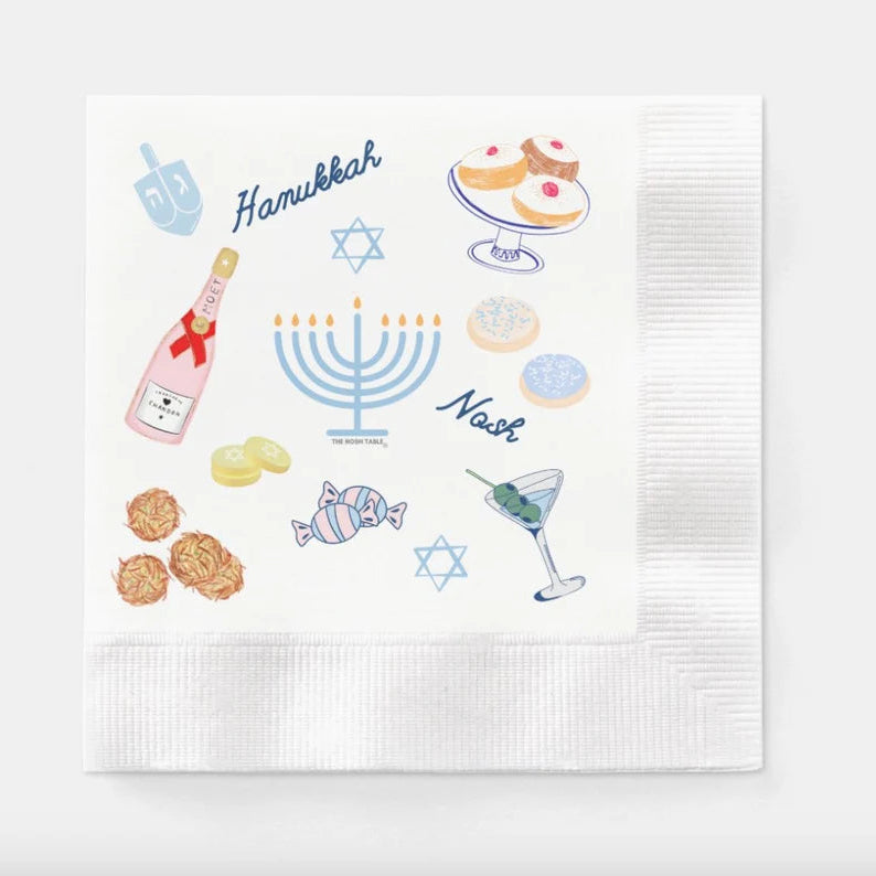 Hanukkah Party Napkins / Set of 20