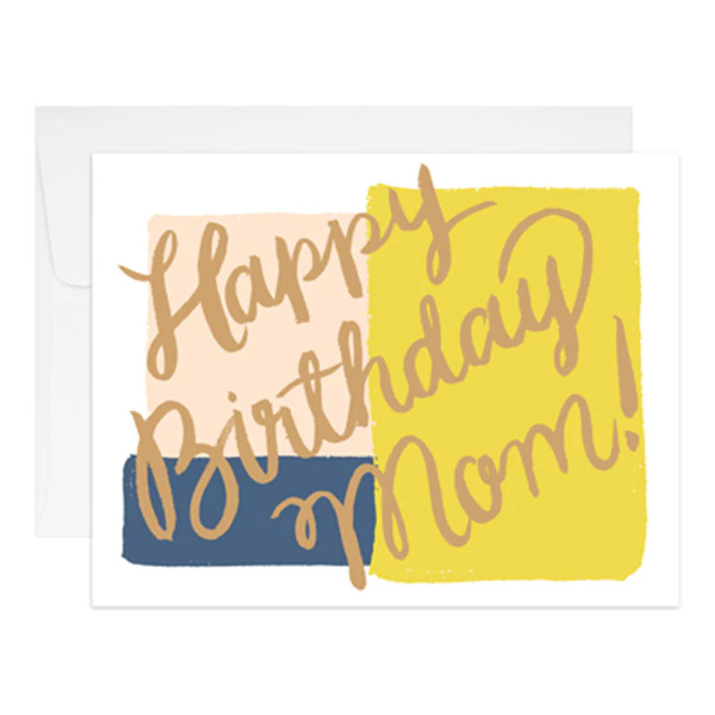 Happy Birthday Mom Card