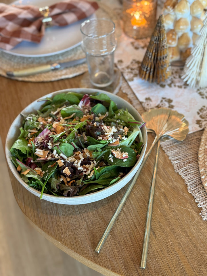 Gingko Gold Salad Servers