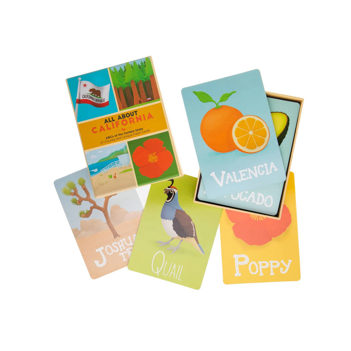All About California Flash Cards