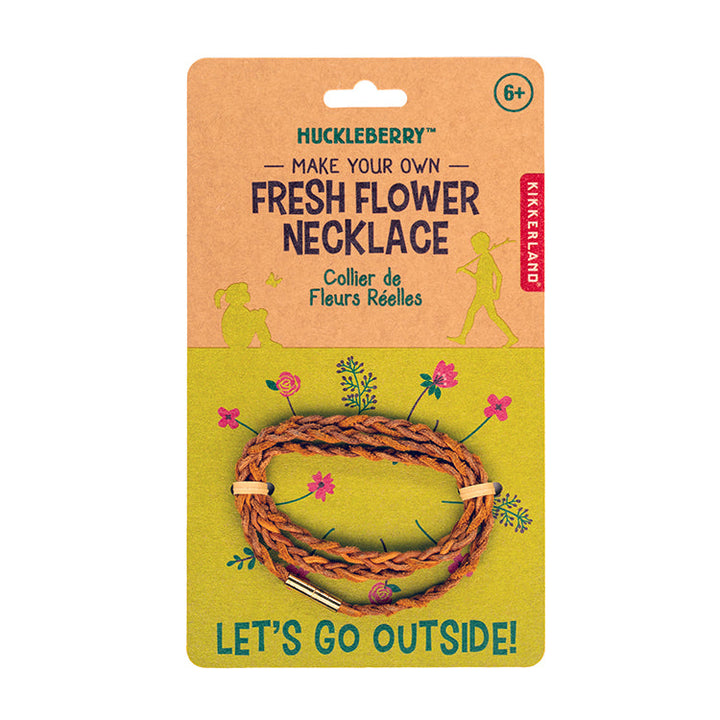 Huckleberry Fresh Flower Necklace