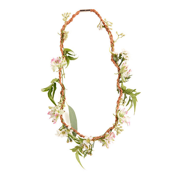 Huckleberry Fresh Flower Necklace