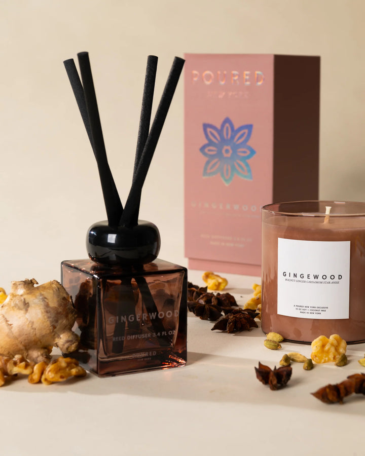 Gingerwood Candle 10oz.