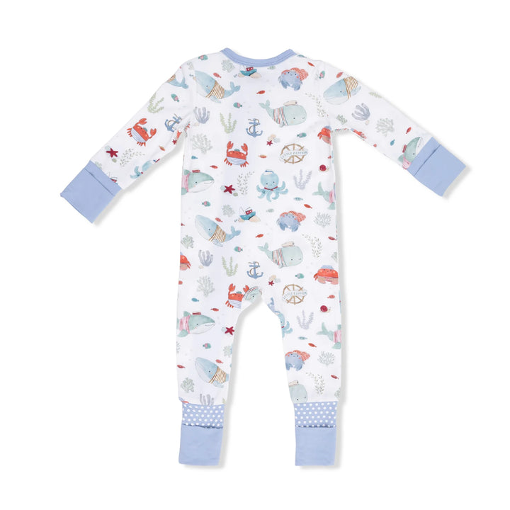 Sailor Sea Creatures Convertible Romper
