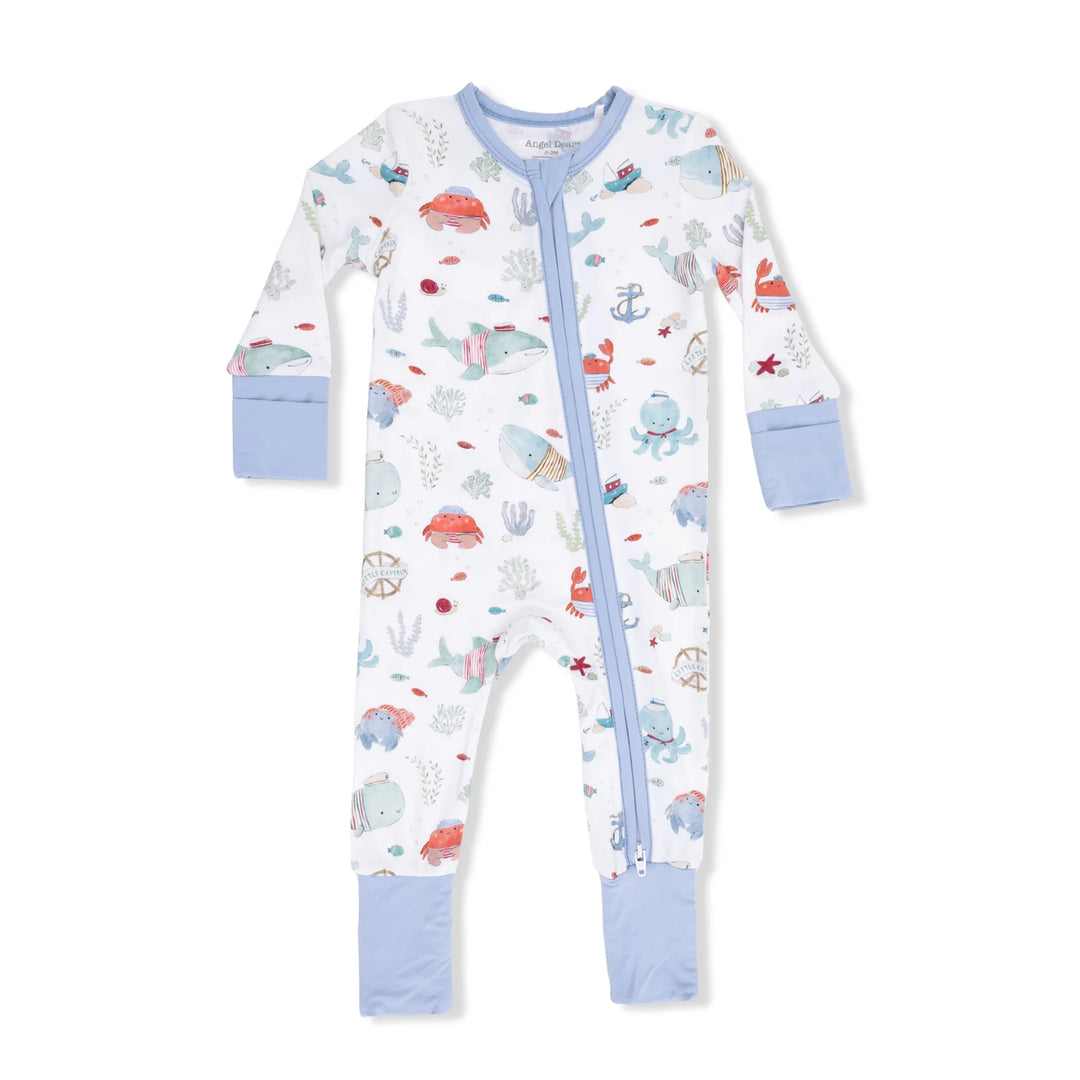 Sailor Sea Creatures Convertible Romper