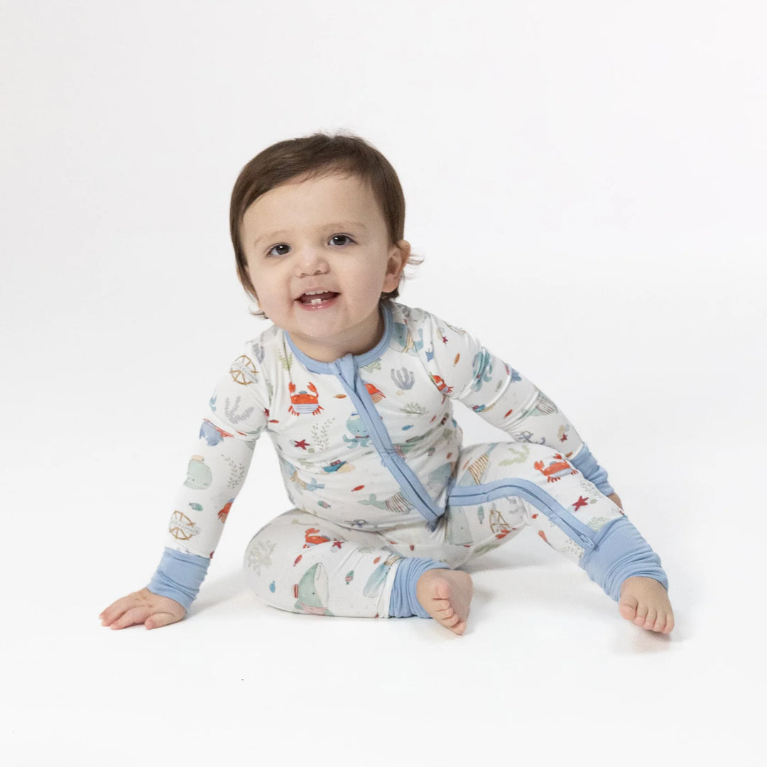 Sailor Sea Creatures Convertible Romper