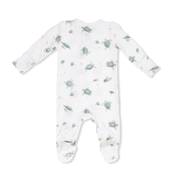 Sea Turtles 2 Way Zipper Footie
