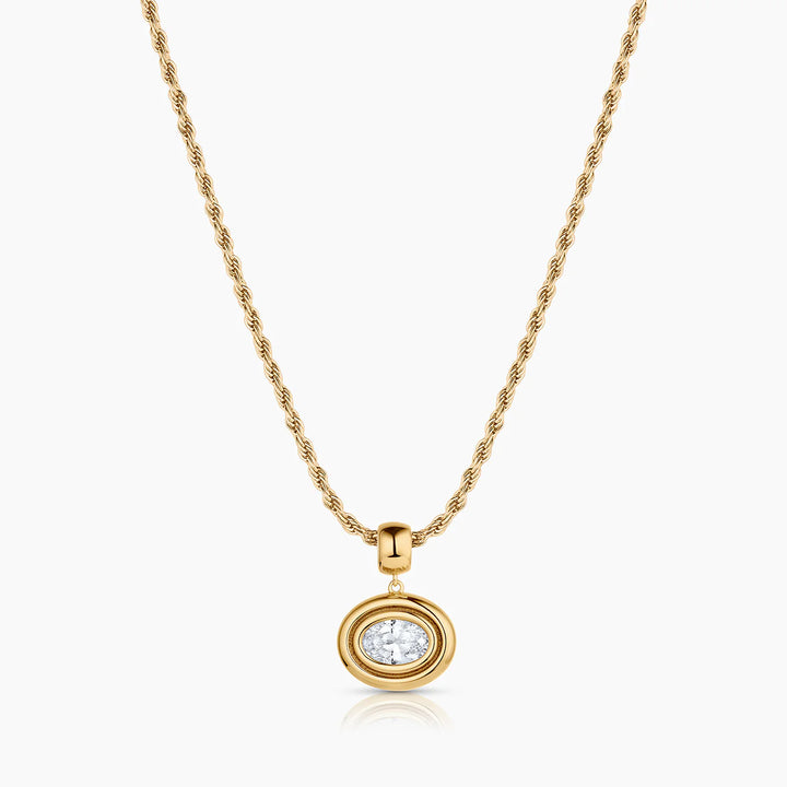 Thatch Starlet Oval Charm