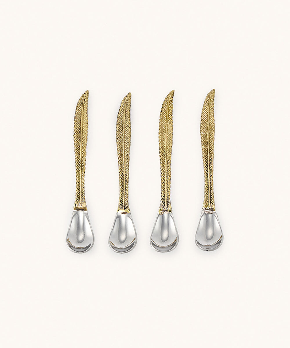 Stella Feather Teaspoon Set of 4