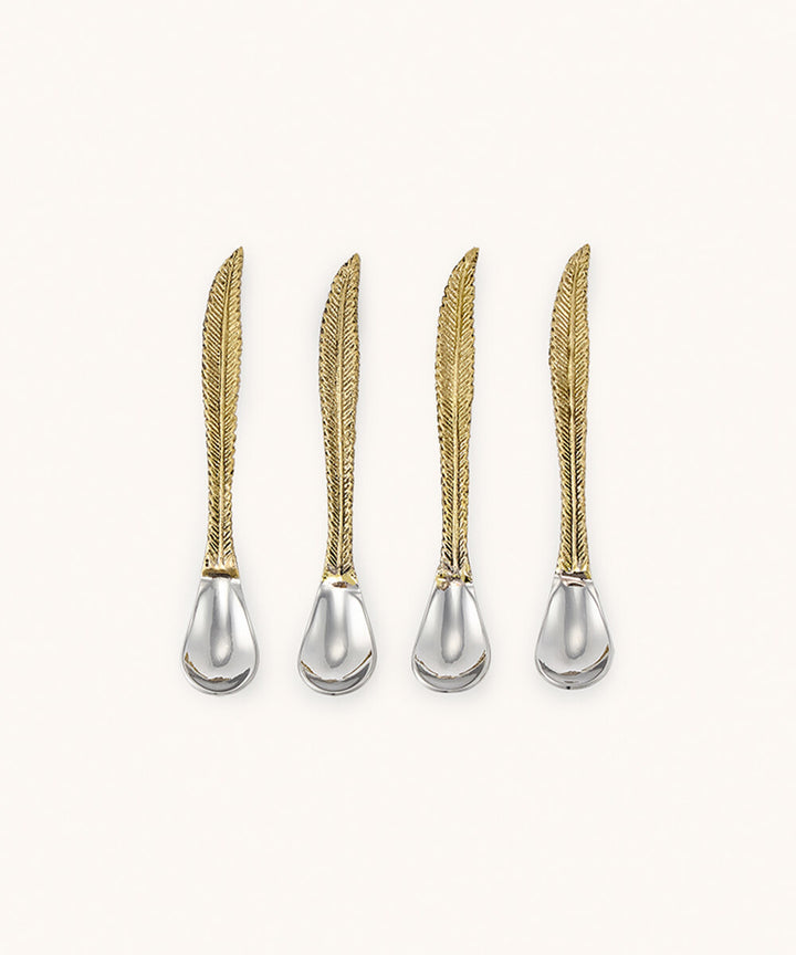 Stella Feather Teaspoon Set of 4