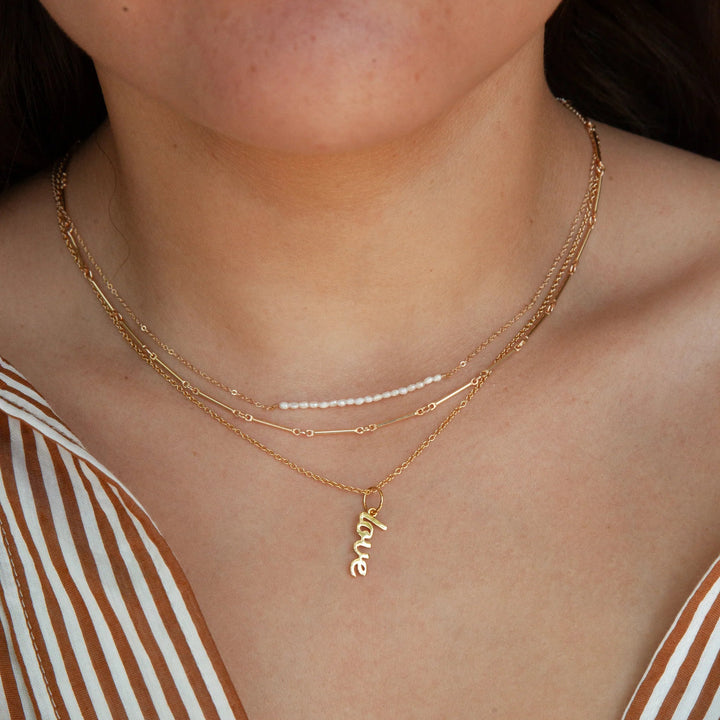 Jūratė Sweet Love Script Charm