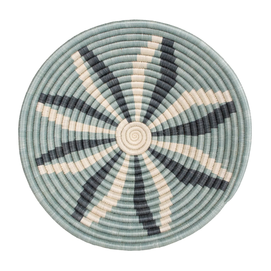 12" Coastal Woven Bowl - Elegant