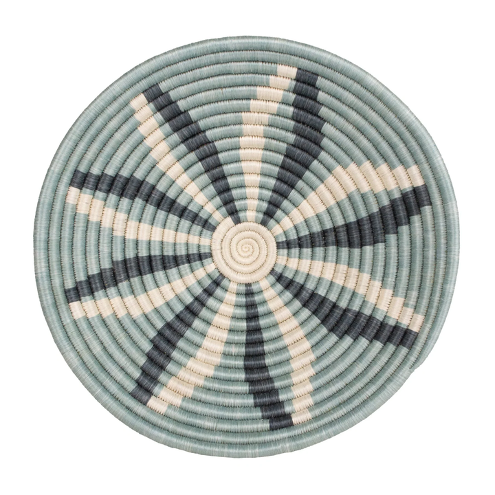 12" Coastal Woven Bowl - Elegant