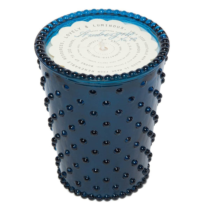 Hobnail Candle 16oz - Ambergis 