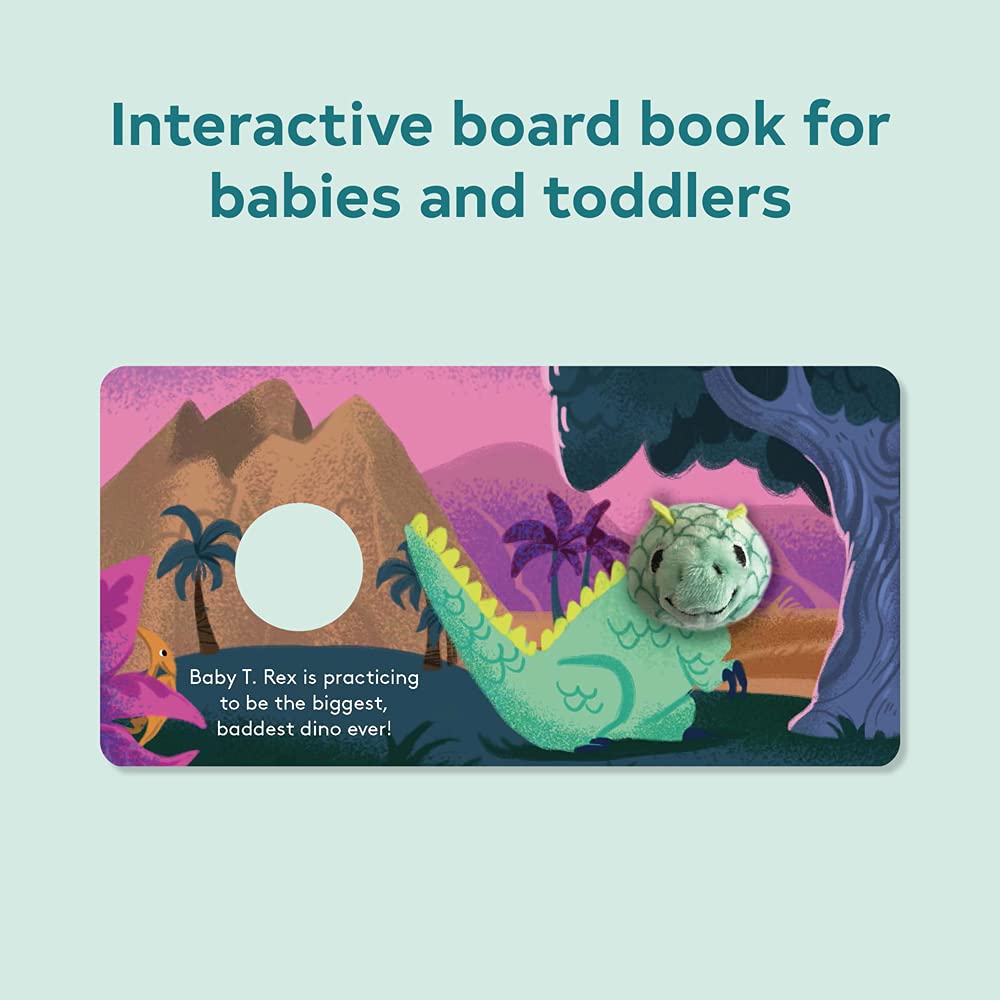 Baby T. Rex Finger Puppet Book