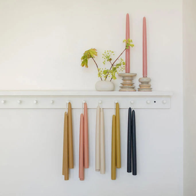 12" Dipped Taper Candles