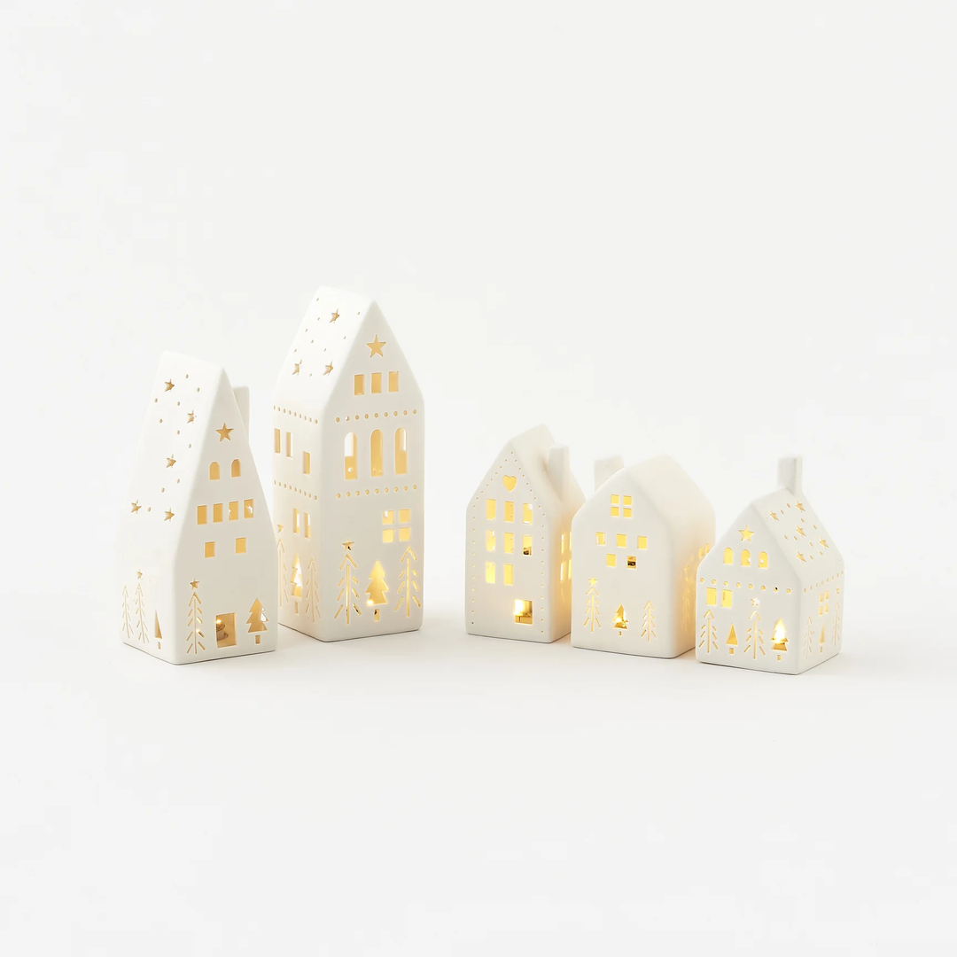Porcelain Silhouette House