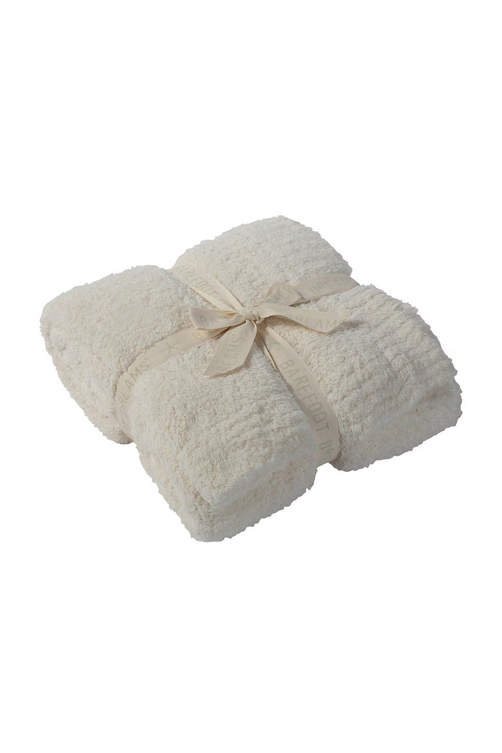 Barefoot Dreams CozyChic Throw - Cream