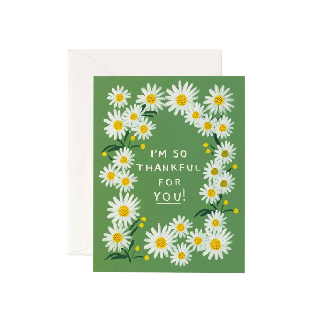 Daisies Thankful For You Card